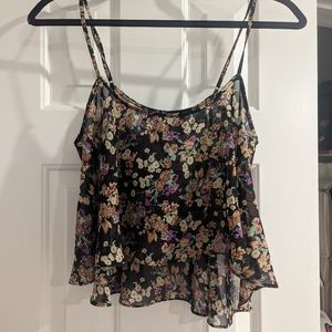For Love and Lemons floral camisole